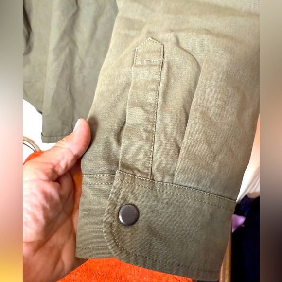 Volcom Larkin Workwear Lined Jacket NWOT Mens Sz XL Green w/ Brown Corduroy Trim - Picture 4 of 8